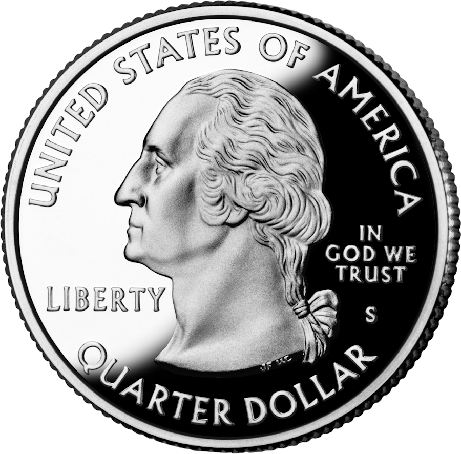 Utah state quarter obverse